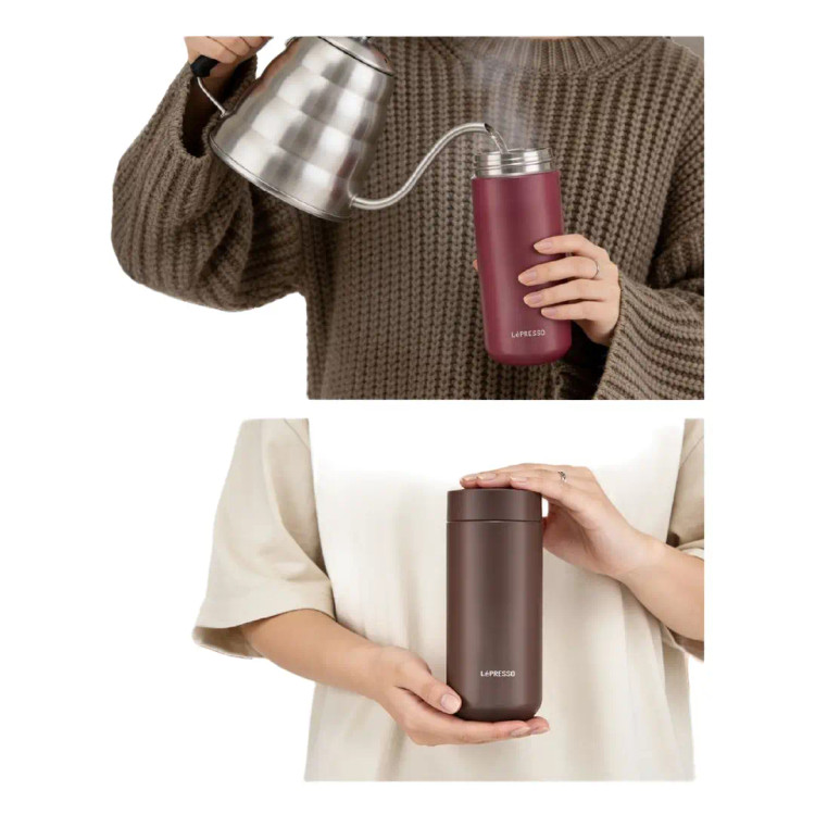 تراول ماگ ۳ کاره LePRESSO مدل TripleQuench ظرفیت ۴۷۰ میلیلیتر