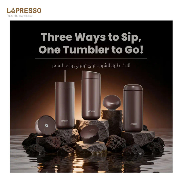 تراول ماگ ۳ کاره LePRESSO مدل TripleQuench ظرفیت ۴۷۰ میلیلیتر