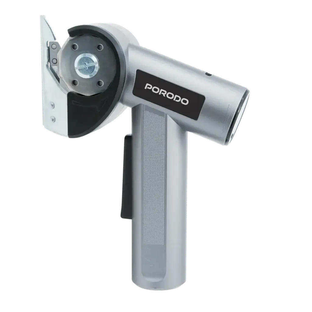 قیچی برقی شارژی پورودو مدل Sharp با نمایشگر دیجیتال و چراغ راهنما (پک کامل با کیف)